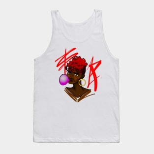 Bubble gum red Tank Top